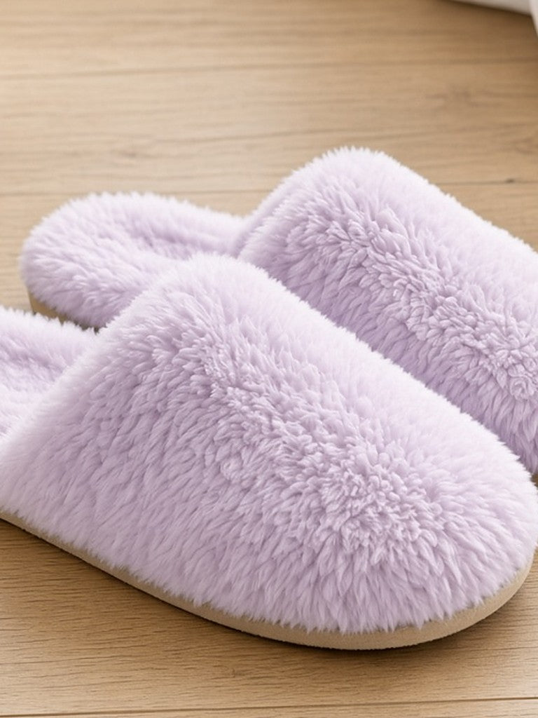 もこもこ ルームシューズ